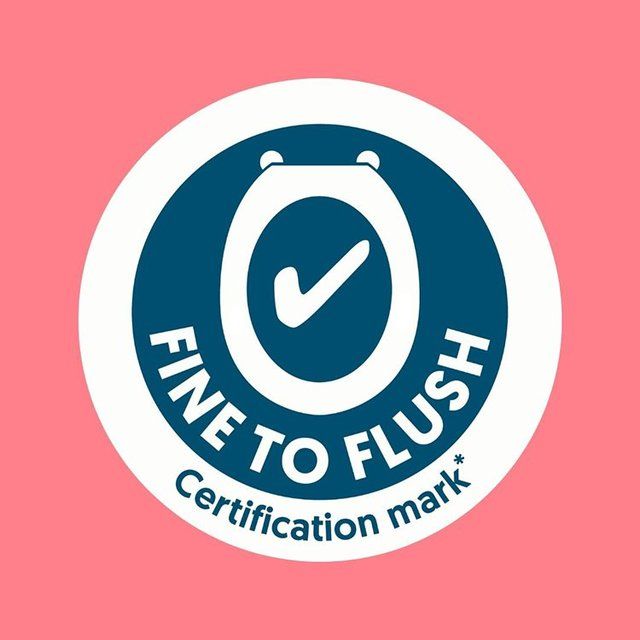 Nice 'N CLEAN SecureFlush Duftende fuktig toalettpapir med mandelmelk 40 per pakke