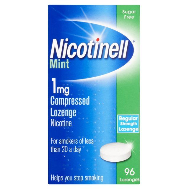 Nicotinell Mint 1mg Sugar Free Lozenge   96 per pack