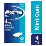 Nicotinell Nicotine Gum Stop Smoking Aid Mint 4mg 96 Pack   96 per pack