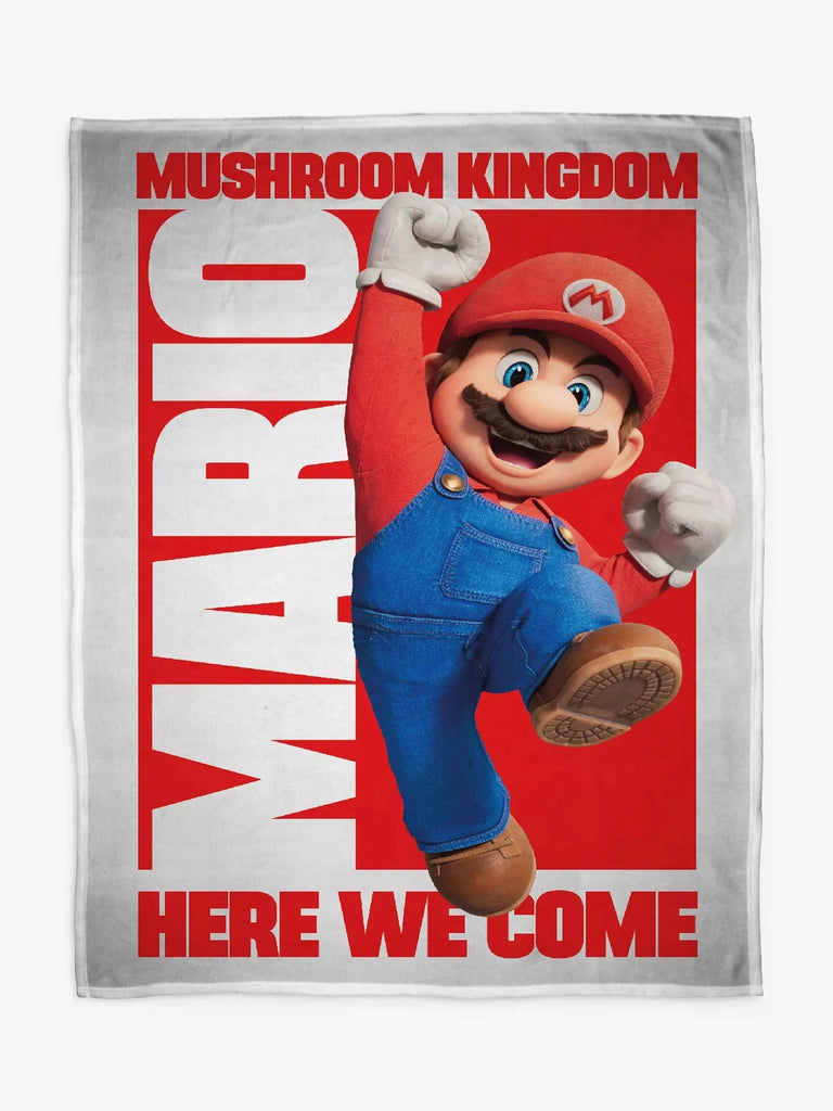 Nintendo Super Mario Movie Fleece-teppe
