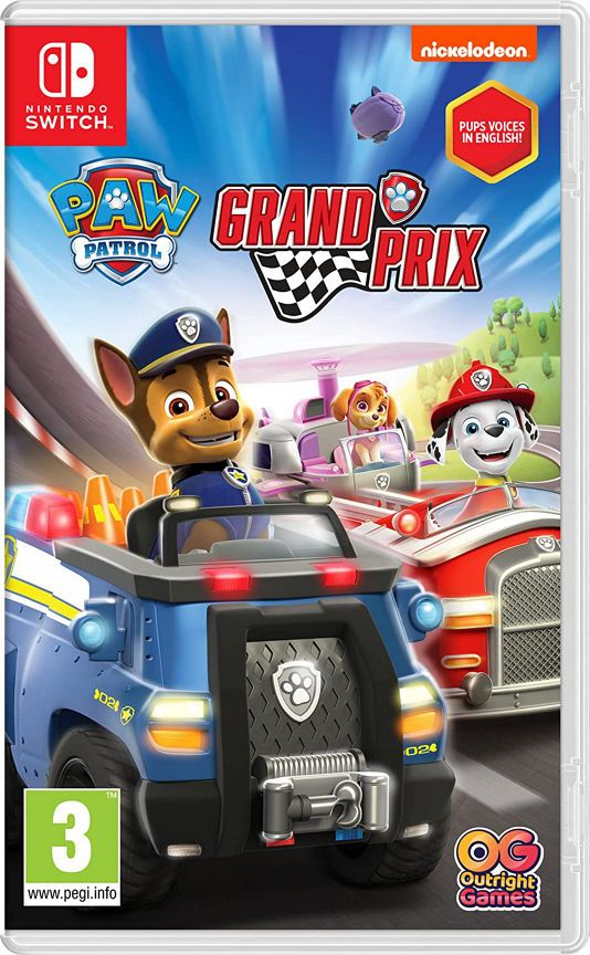 Nintendo Switch Paw Patrol: גרנד פרי