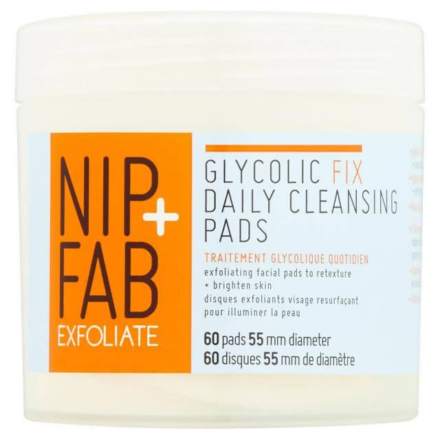 Nip+Fab Glycolic napi tisztító 60 betét