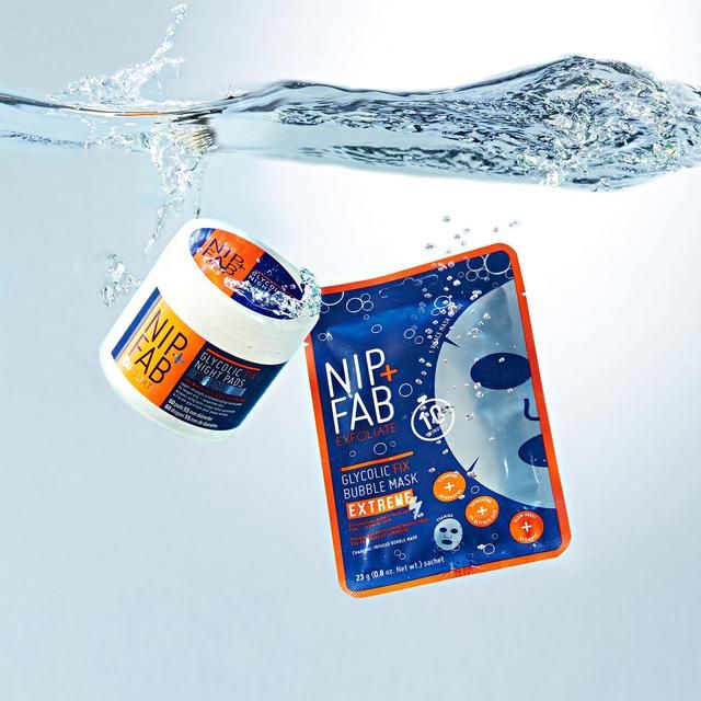 Nip+Fab Glycolic Exfoliating Extreme Night Pads   60 per pack