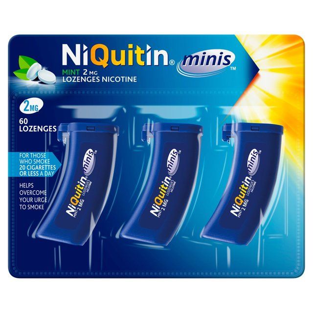 NiQuitin Mint 2mg pasztilla Nicotine 60 pasztilla 60 csomagonként