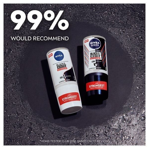 Nivea Black &amp;amp; White Max Protection Anti-Perspirant Roll-On