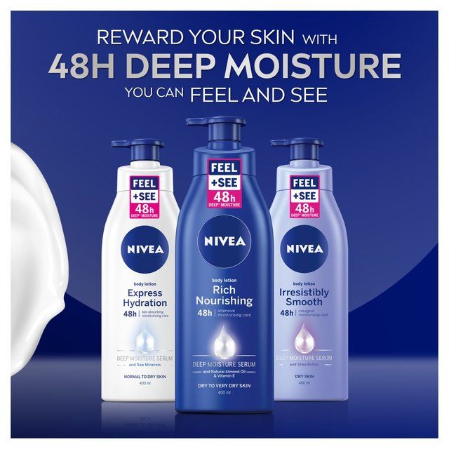 NIVEA Body Lotion for Dry Skin Rich Nourishing   400ml