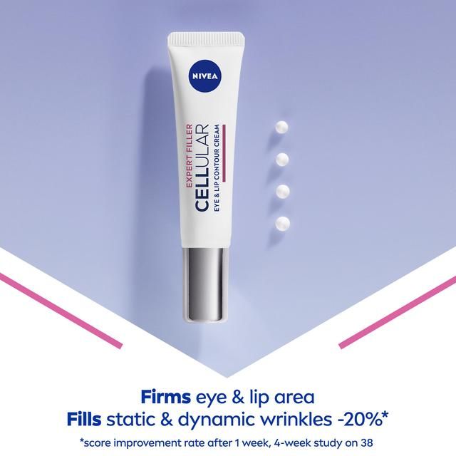 NIVEA Hyaluron Cellular Filler öregedésgátló szemkörnyékápoló krém 15ml