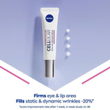 NIVEA Hyaluron Cellular Filler öregedésgátló szemkörnyékápoló krém 15ml
