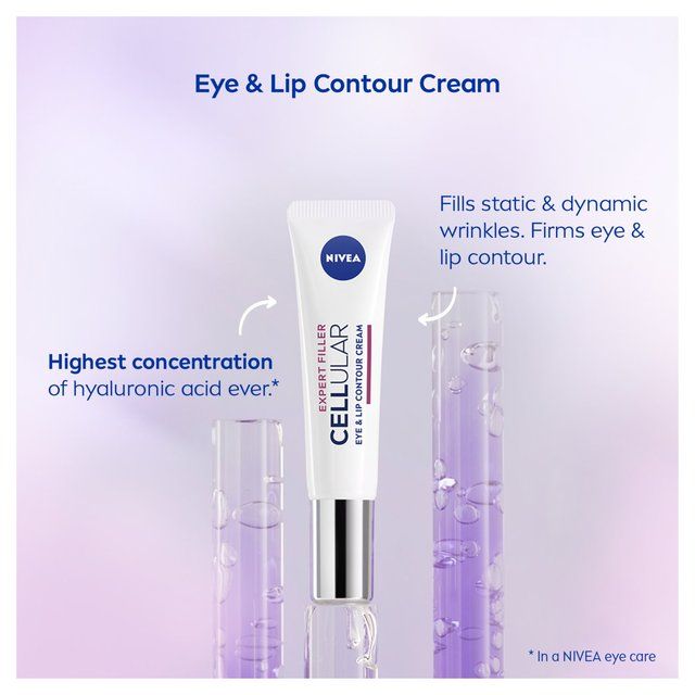 NIVEA Hyaluron Cellular Filler öregedésgátló szemkörnyékápoló krém 15ml