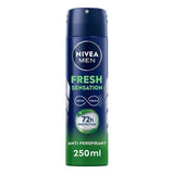 NIVEA MEN Deodorant Spray Fresh Sensations   250ml