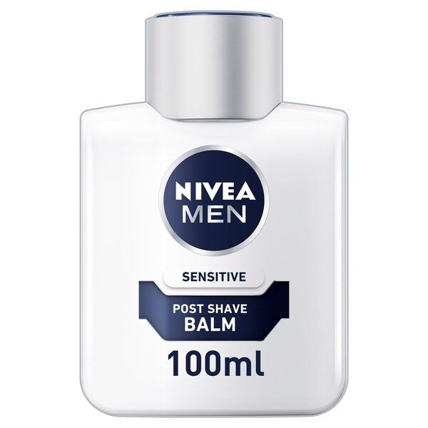 NIVEA MEN Sensitive Post Shave Balm with 0% Alcohol, 100ml