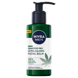 NIVEA Men Sensitive Pro Ultra Calming After Shave Balm hamppuöljyllä, 150 ml