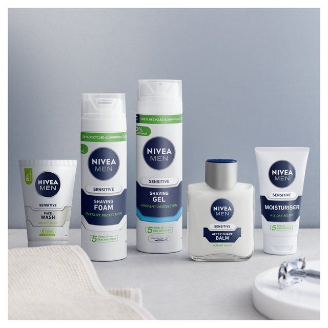 NIVEA MEN Sensitive Shaving Foam with 0 % Alcohol    200ml