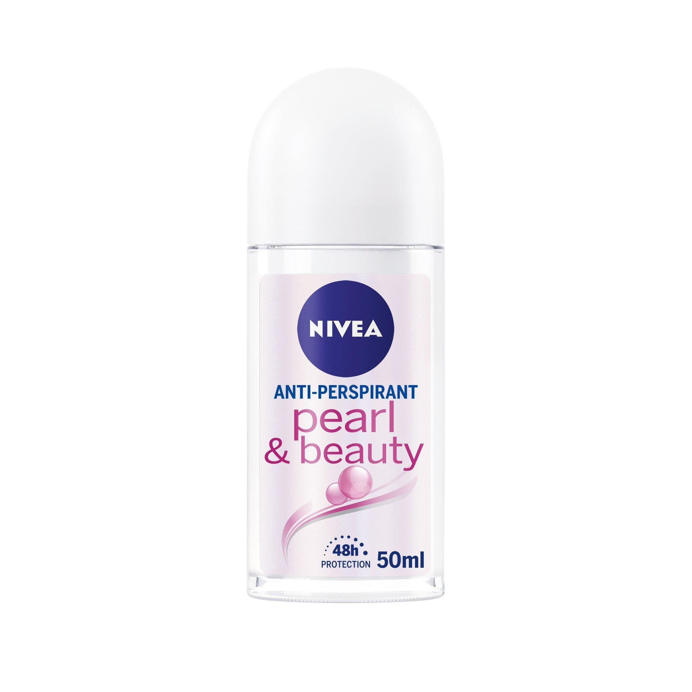 Nivea Pearl &amp;amp; Beauty Anti Perspirant Deodorant Roll On 50ml