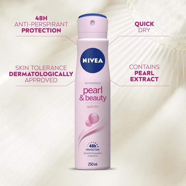 NIVEA Pearl &amp;amp; Beauty Anti-Perspirant Deodorant Spray    250ml