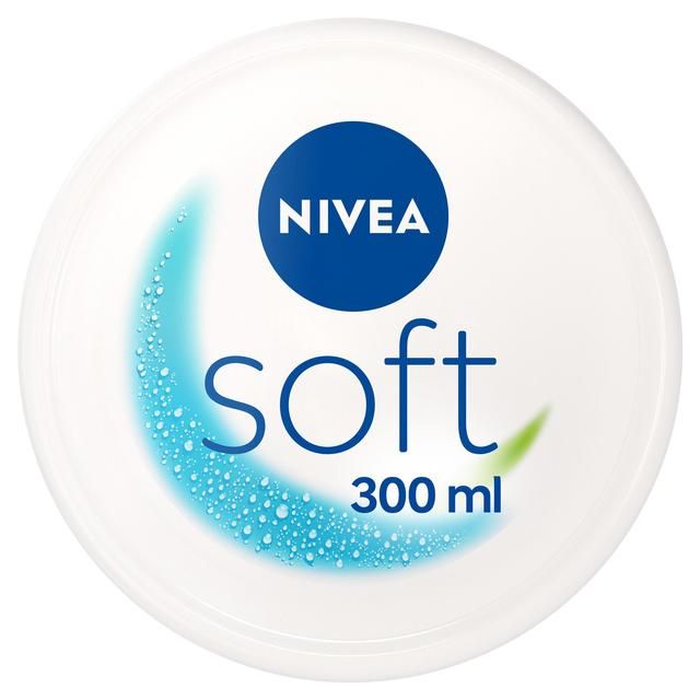 NIVEA Soft Moisturiser Cream for Face Hands &amp;amp; Body   300ml