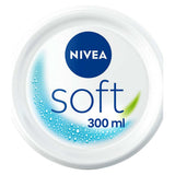 NIVEA Soft Moisturising Cream for Face, Hand and Body, 300ml