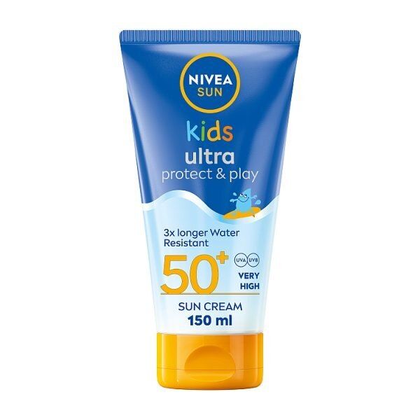 NIVEA SUN Kids Protect &amp;amp; Play Sun Cream Lotion SPF50+ 150ml