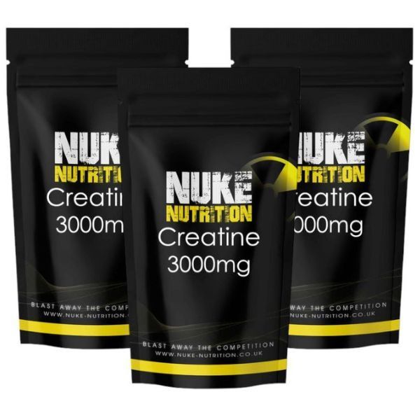 Nuke Nutrition kreatin-monohidrát kapszula 3000mg-180ct