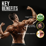 Nuke Nutrition kreatin-monohidrát kapszula 3000mg-180ct