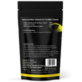Nuke Nutrition Vitamin D3 Tablets 10,000iu -180ct