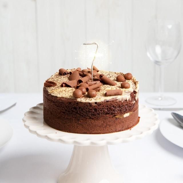 Nummer 7 Cake Sparkler 7-årsdag