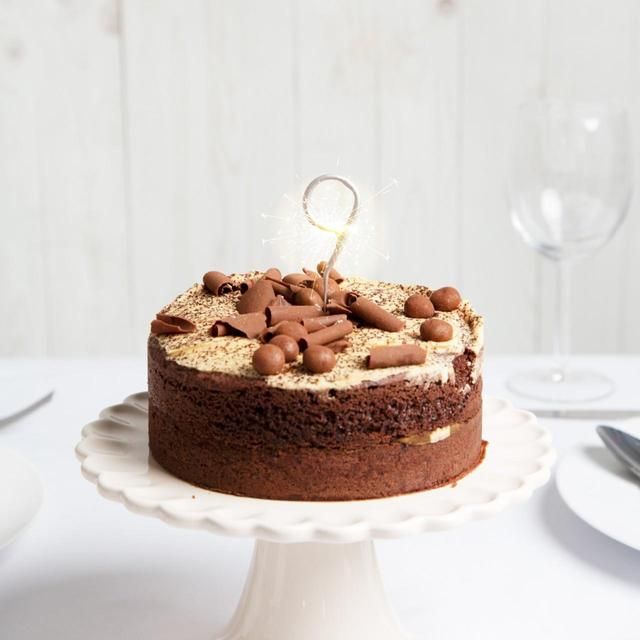 Nummer 9 Cake Sparkler 9-årsdag