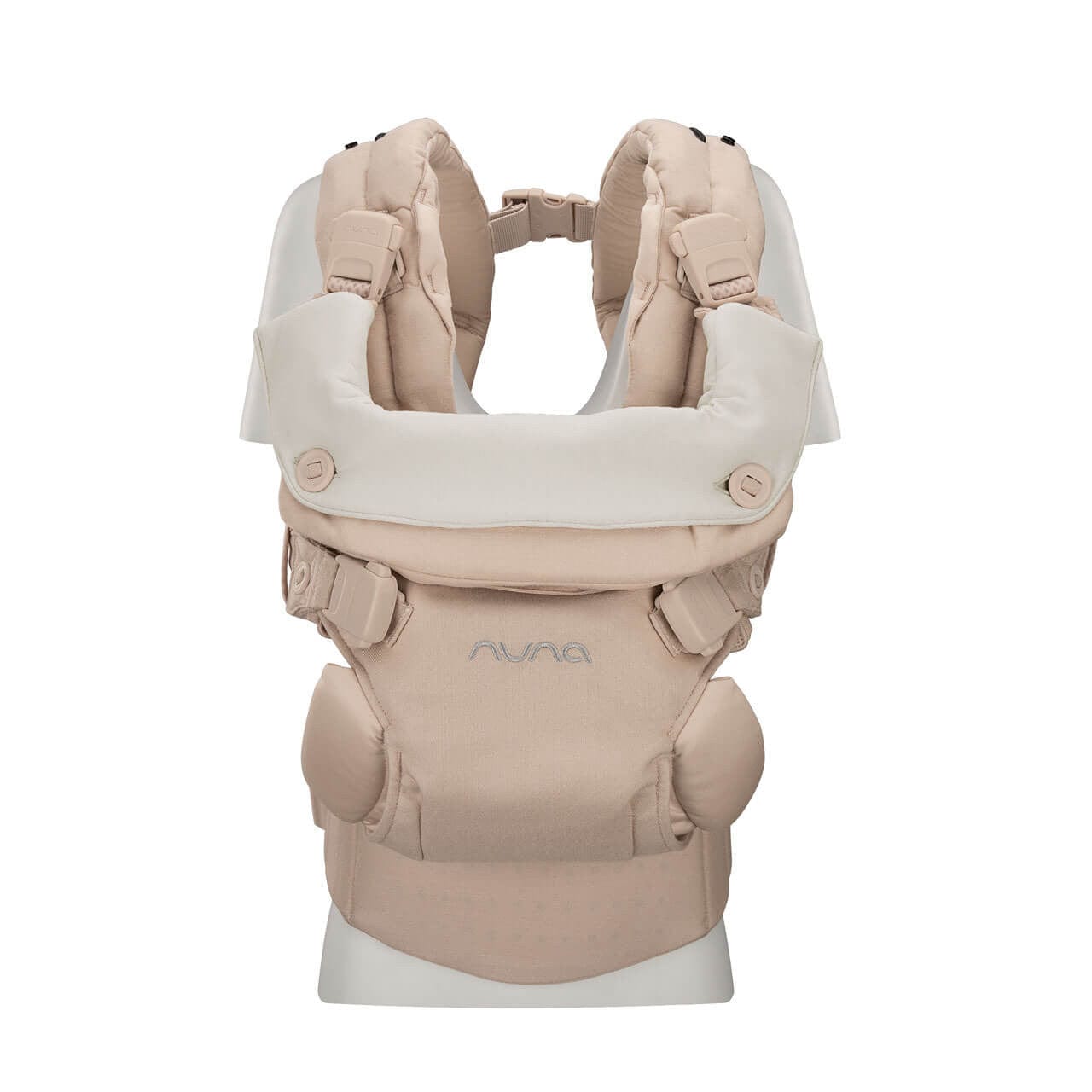 Nuna CUDL LUXE cashmere baby carrier in Pearl - British product