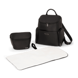 Nuna Essential Bag Caviar diaper backpack, UK version