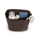 Nuna Essential Bag cocoa leatherette diaper backpack, imported from the UK