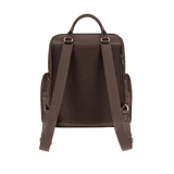 Nuna Essential Bag cocoa leatherette diaper backpack, imported from the UK