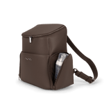 Nuna Essential Bag cocoa leatherette diaper backpack, imported from the UK