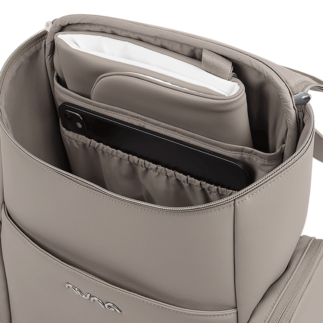 Nuna Essential Bag diaper bag Taupe - British product