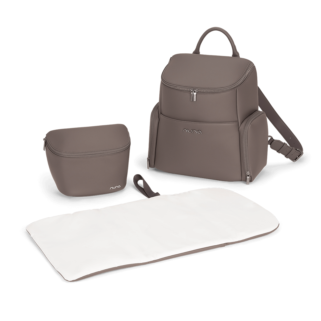 Nuna Essential Bag Thunder nappy backpack (British brand)