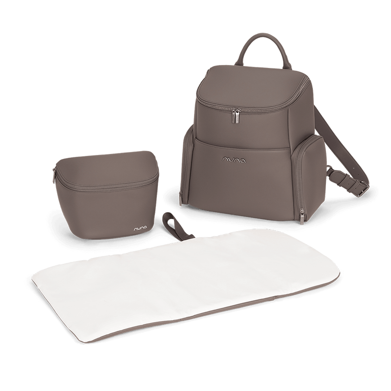 Nuna Essential Bag Thunder nappy backpack (British brand)