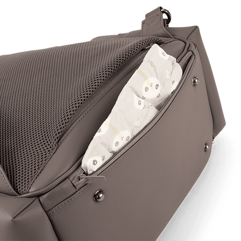 Nuna Essential Bag Thunder nappy backpack (British brand)