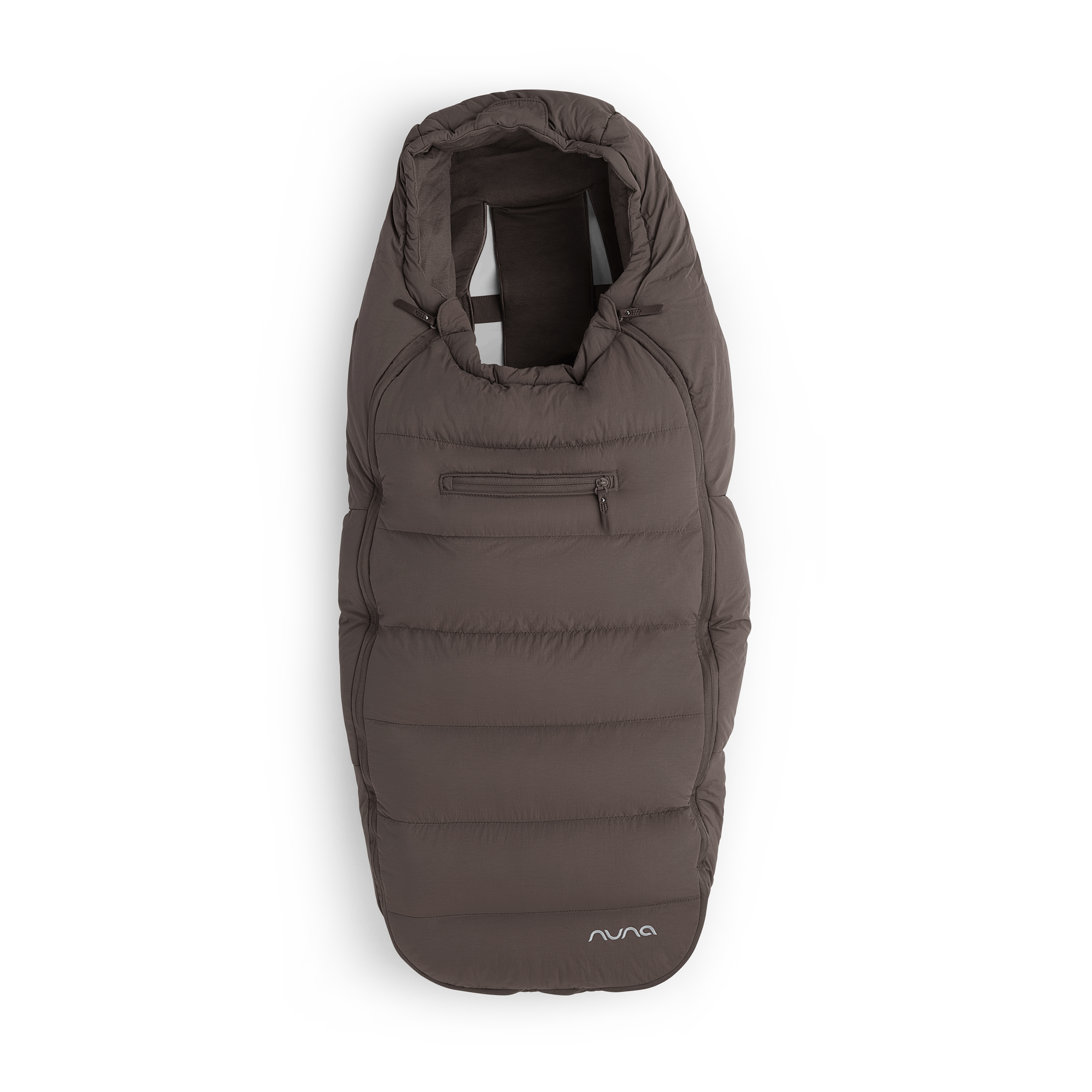 Nuna winter footmuff set chestnut, imported from the UK