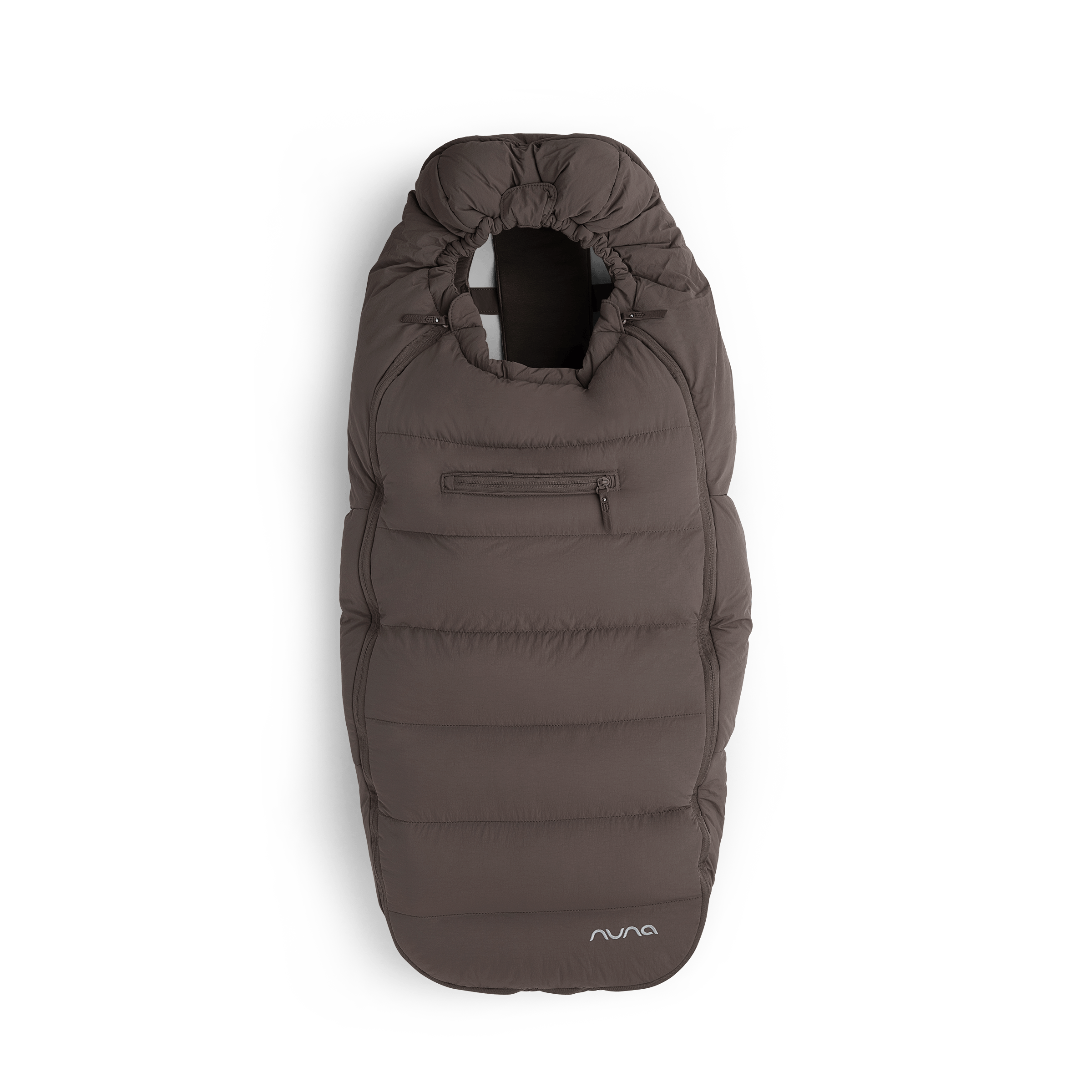 Nuna winter footmuff set chestnut, imported from the UK