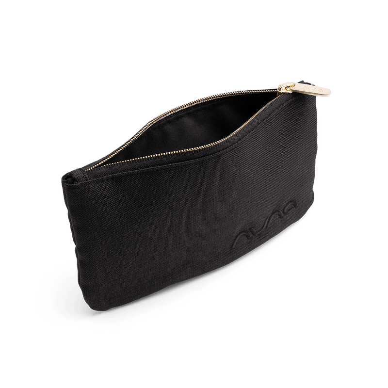 Nuna stroller organiser Caviar with pouch (British brand)