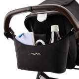Nuna stroller organiser Caviar with pouch (British brand)