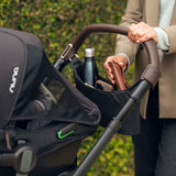 Nuna stroller organiser Caviar with pouch (British brand)