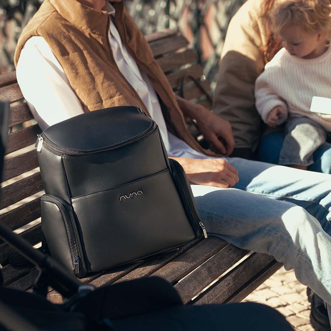 Nuna changing bag BMW Edition Espresso, UK version