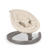 Nuna LEAF Grow bouncer seat in Cloud with toy bar - British product