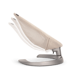 Nuna LEAF Grow bouncer seat in Cloud with toy bar - British product