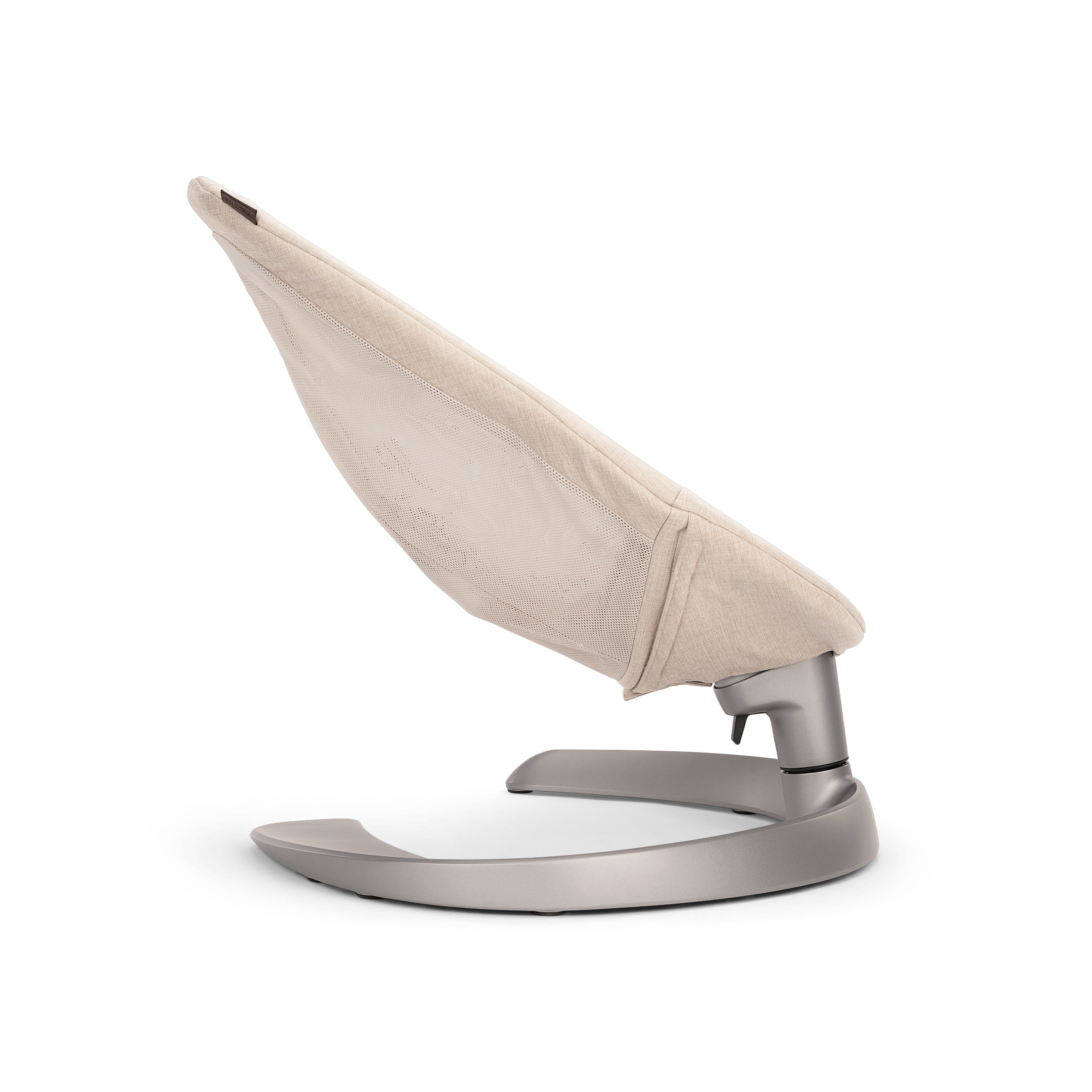 Nuna LEAF Grow bouncer seat in Cloud with toy bar - British product