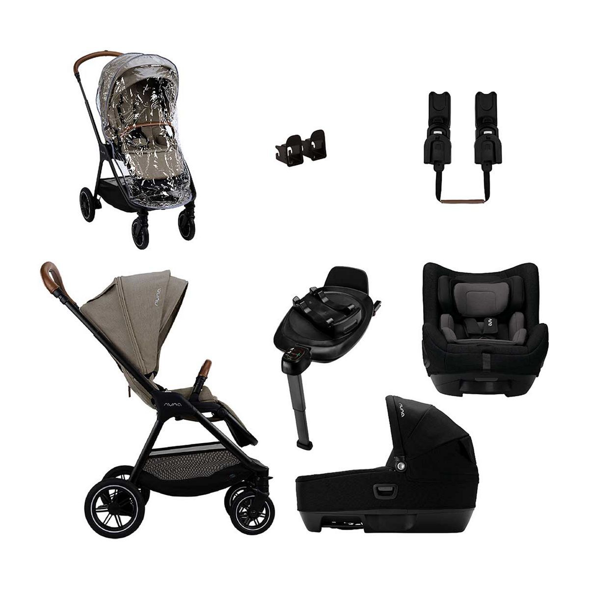 Nuna, TRIV Next Generation CARI Bundle, Hazelwood R129