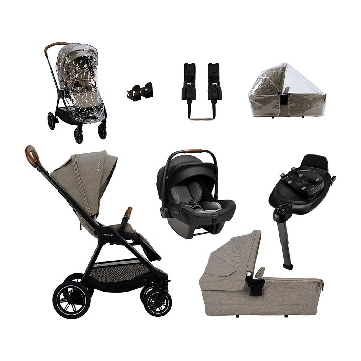 Nuna, TRIV Next Generation PIPA Bundle, Hazelwood R129