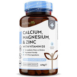 Nutravita Calcium Magnesium Zinc &amp;amp; Vit D3 - 365 Veggie Tabs