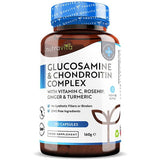 Nutravita glükózamin kondroitin + C-vitamin kurkuma - 180 kap