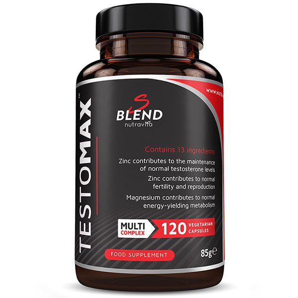 Nutravita TESTOMAX Booster For Men - 120 Vegetarian Capsules